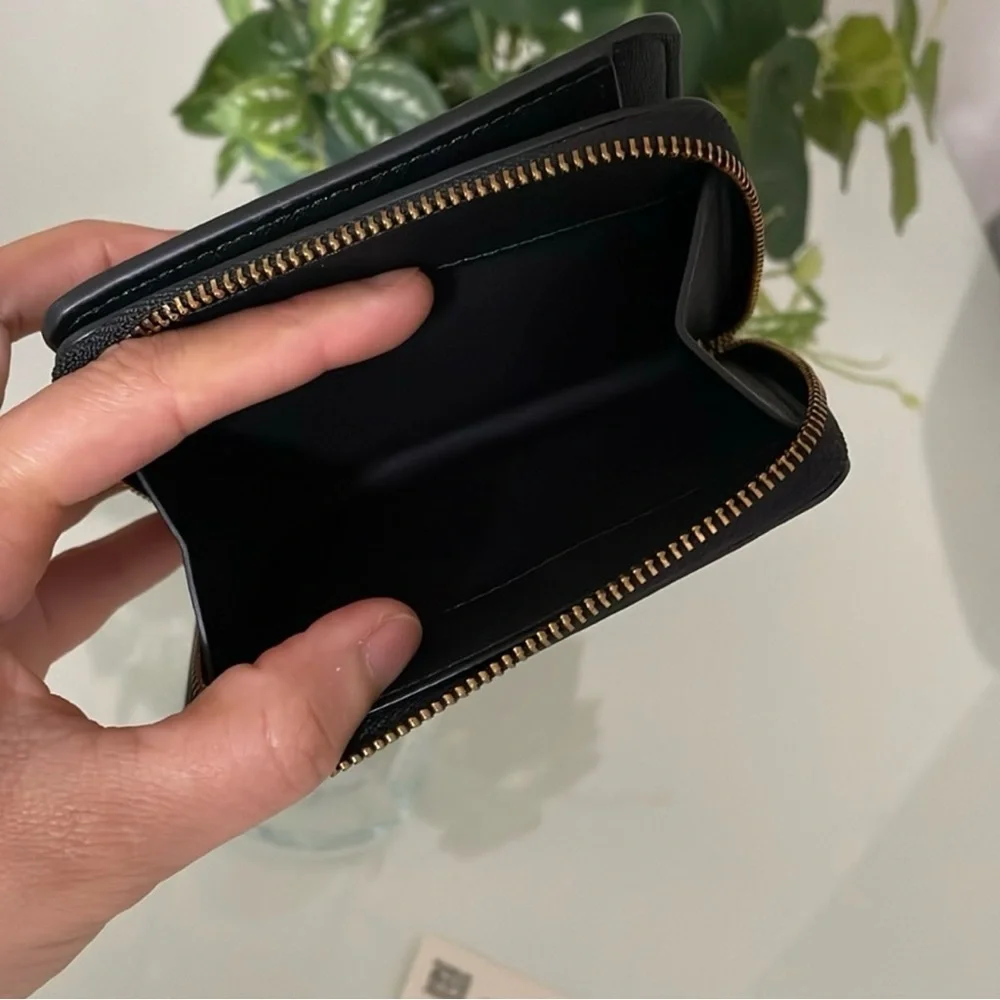 NWT authentic tory burch black tote bag , crossbody & matching wallet - Picture 10 of 14